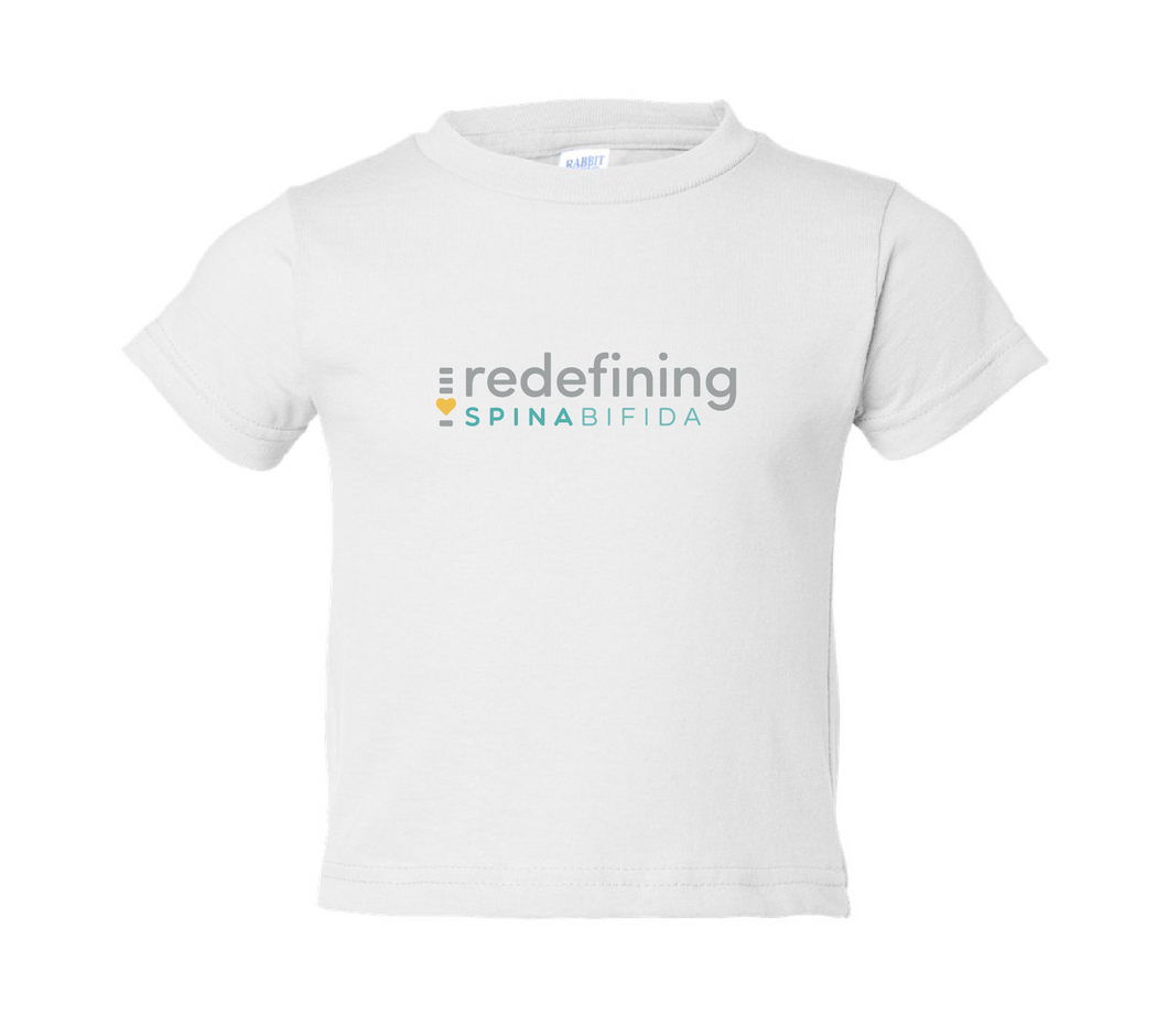 Redefining Spina Bifida White T-Shirt - TODDLER