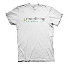 Load image into Gallery viewer, Redefining Spina Bifida White T-Shirt - YOUTH