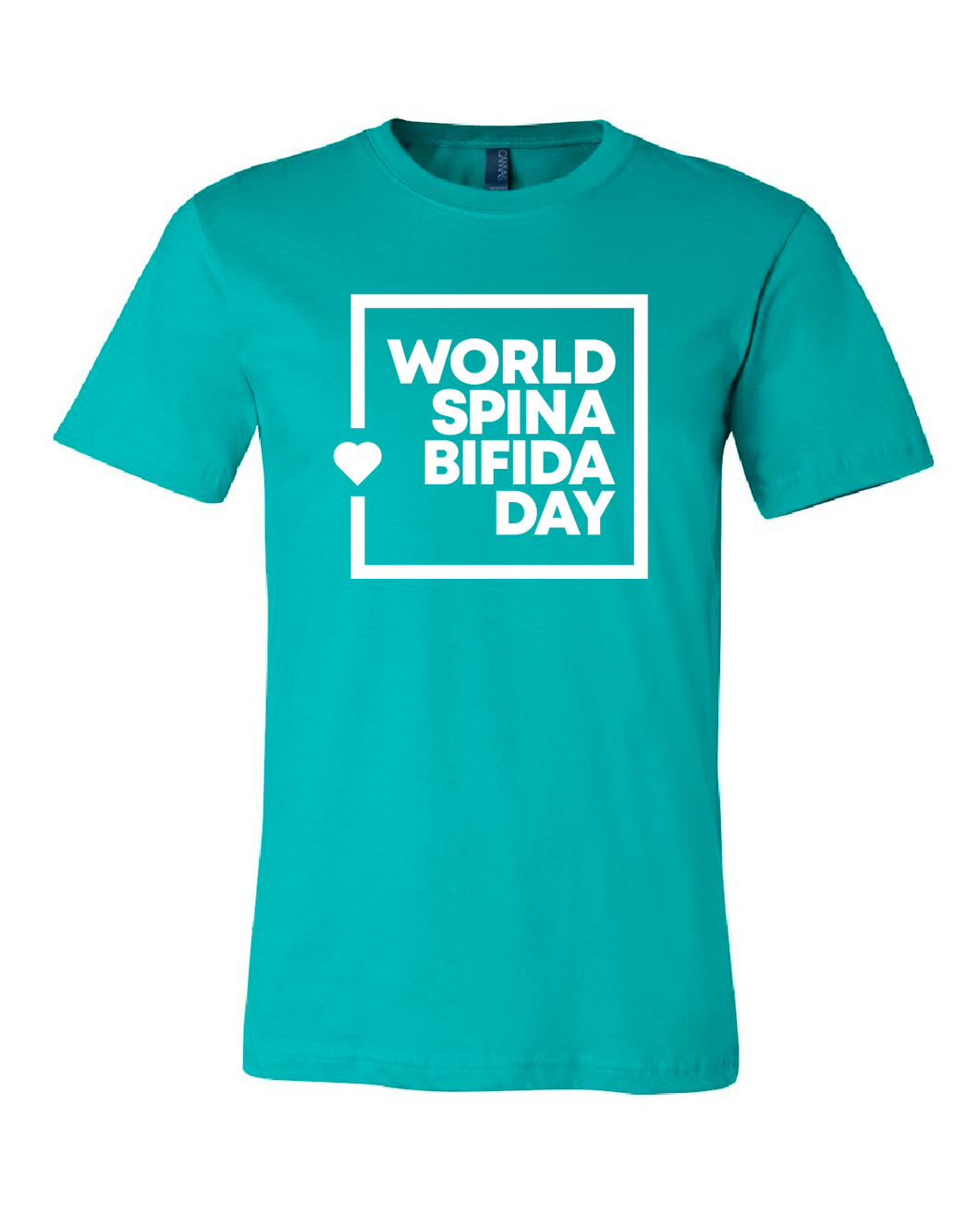 World Spina Bifida Day Teal T-Shirt - ADULT