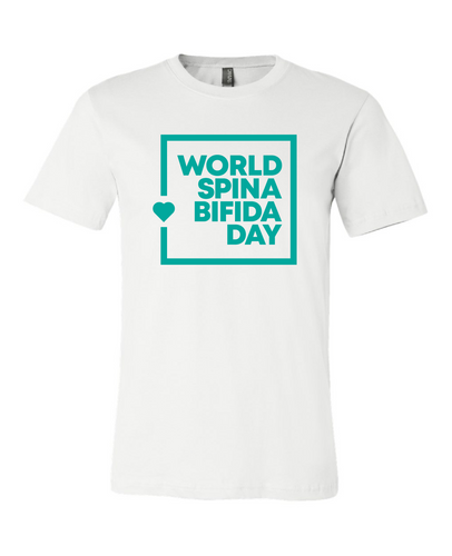 World Spina Bifida Day White T-Shirt - ADULT